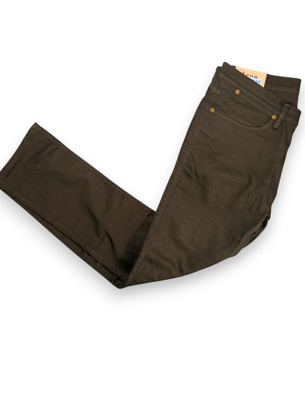 🐦⬛ Acne Studios Max Stay Black Slim Jeans 32x32